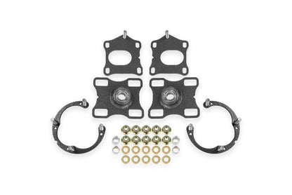 BMR Suspension 11-14 Ford Mustang Caster/Camber Plates - Black Hammertone