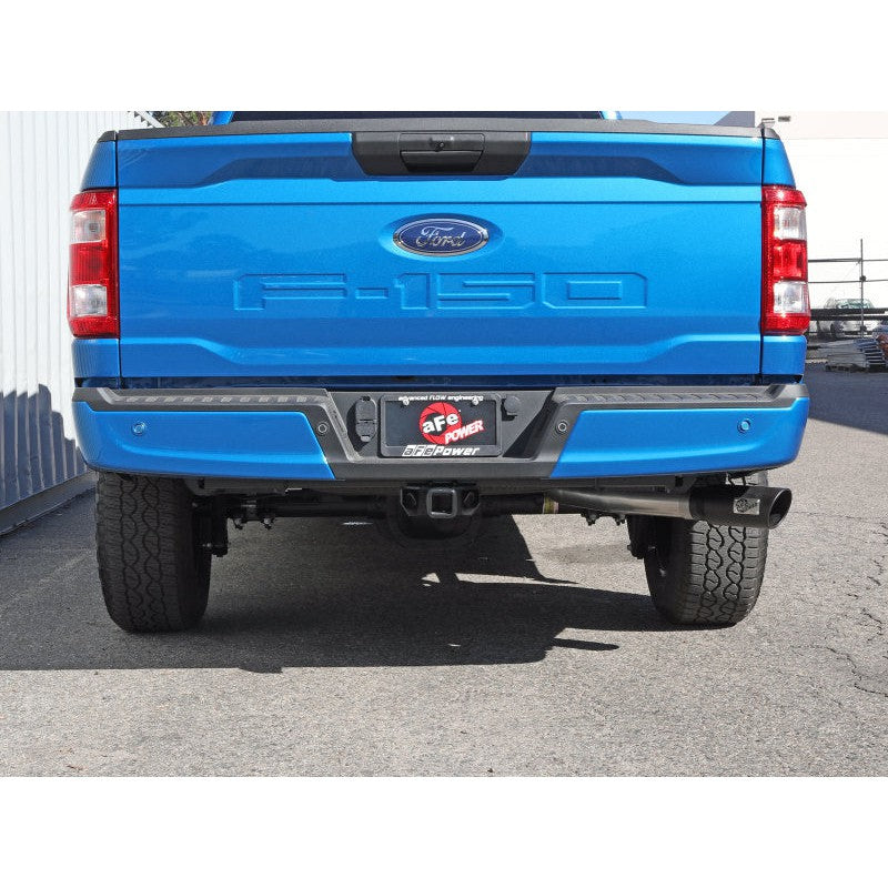 aFe Apollo GT 3in 409 SS Cat-Back Exhaust 2021 Ford F-150 V6 2.7L/3.5L (tt)/V8 5.0L w/ Black Tips
