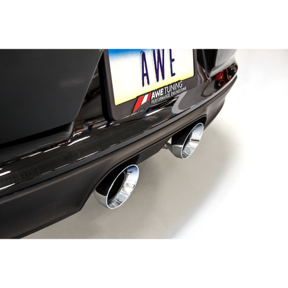 AWE Tuning Porsche 911 (991.2) Carrera / S SwitchPath Exhaust for PSE Cars - Chrome Silver Tips