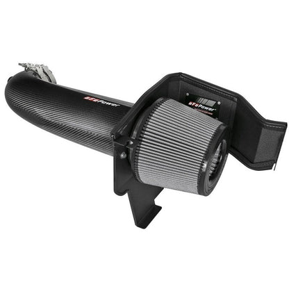 aFe POWER Magnum FORCE Carbon Fiber Stage 2 Track Series Pro Dry S CAIS - 11-18 Dodge Challenger V8