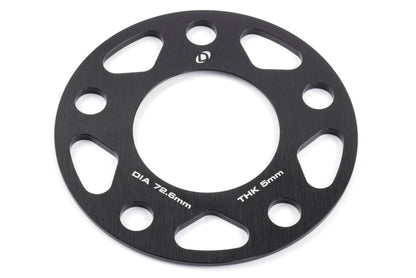 Dinan Wheel Spacers - 5x120 - 72.6mm CB - 5mm Thick (Set of 2)