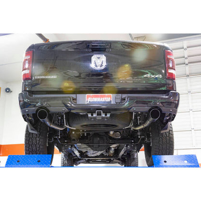 Flowmaster 19-24 RAM 1500 5.7L American Thunder Axle-Back Exhaust System - Black Tips