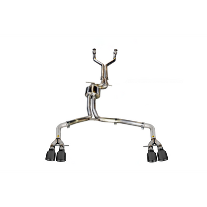 AWE Tuning Audi C7 / C7.5 S7 4.0T Track Edition Exhaust - Diamond Black Tips