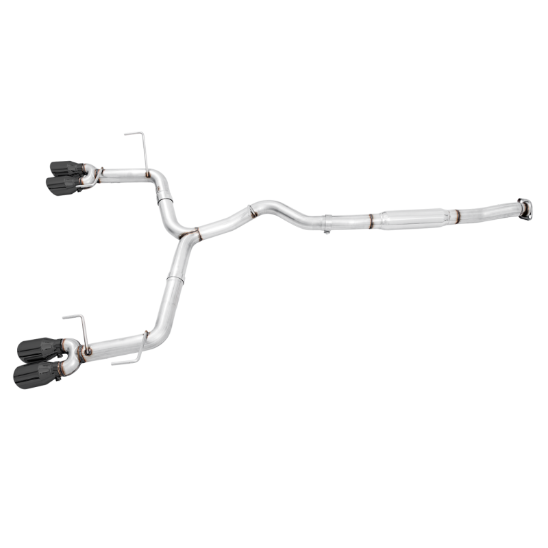 AWE Tuning Subaru WRX/STI VA/GV Sedan Track Edition Exhaust - Diamond Black Tips (102mm)