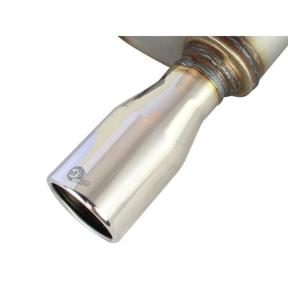 aFe Axle-Back Exhaust 2.5in 409SS w/Polished Tip 05-09 Ford Mustang V6 4.0L