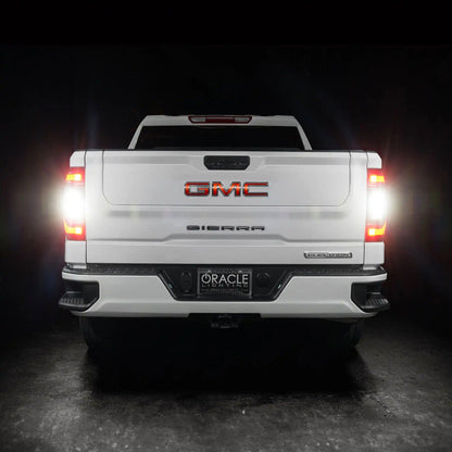 Oracle 19-23 GMC Sierra Black Series Flush Style LED Tail Lights - Factory Halogen