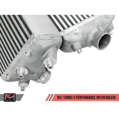 AWE Tuning Porsche 991 (991.2) Turbo/Turbo S Performance Intercooler Kit