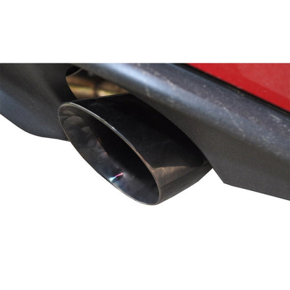 Corsa 14-15 Volkswagen GTI Mk7 Black Sport 3.0in Cat-Back Dual Rear Exit with Single Pro-Series Tips