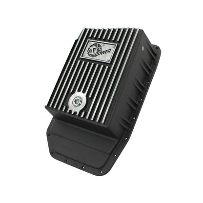 aFe Power Transmission Pan Black Machined 09-14 Ford 6R80 F-150 Trucks
