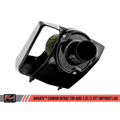 AWE Tuning Audi B9/B9.5 S4/S5/RS5 3.0T Carbon Fiber AirGate Intake w/ Lid