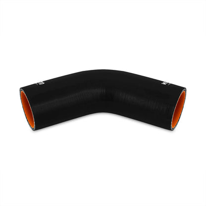 Mishimoto 4in. 45 Degree Silicone Coupler - Black