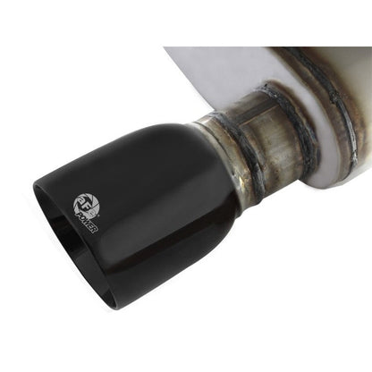 aFe MACHForce XP Exhaust 11-14 Ford Mustang GT V8-5.0L 3in. Stainless Steel Axle-Back w/Black Tips