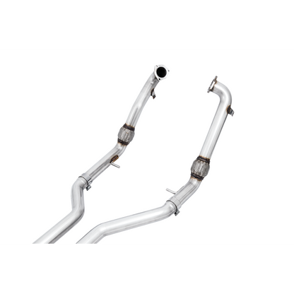 AWE Tuning Audi B9 S5 Sportback Track Edition Exhaust - Non-Resonated (Silver 102mm Tips)