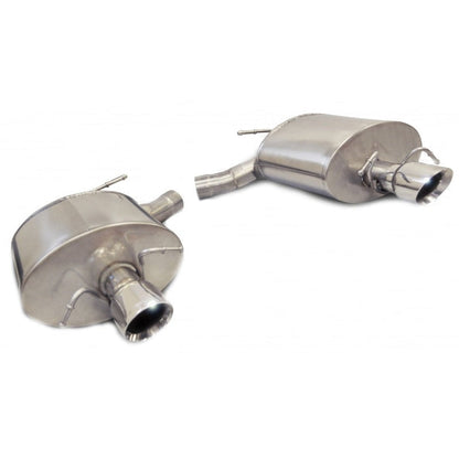 Corsa 11-13 Cadillac CTS Wagon V 6.2L V8 Polished Sport Axle-Back Exhaust