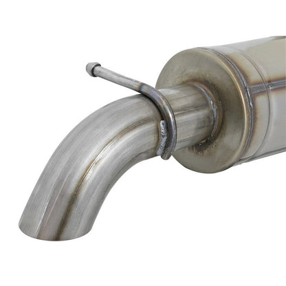 aFe Rock Basher 3in 409 SS Cat-Back Turn-Down Exhaust 12-18 Jeep Wrangler (JK) V6 3.6L/ 07-11 3.8L