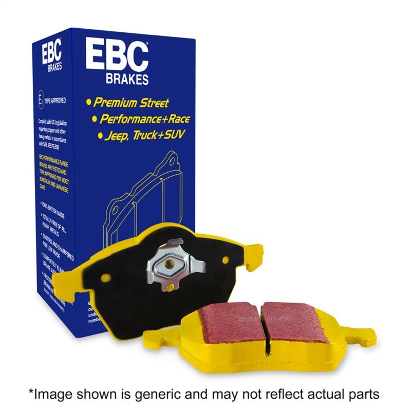 EBC 01 - 05 Cadillac Deville 4.6 HD Yellowstuff Front Brake Pads Brake Pads - Performance