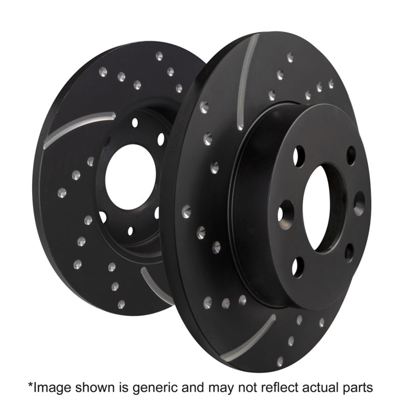 EBC 09 - 14 Mini Hardtop 1.6 Turbo J.C Works GD Sport Rear Rotors Brake Rotors - Slot & Drilled
