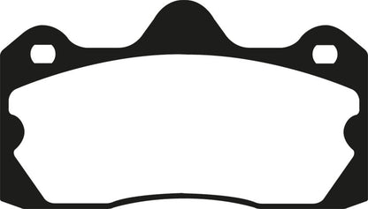EBC 10+ Lotus Evora 3.5 Redstuff Rear Brake Pads Brake Pads - Performance