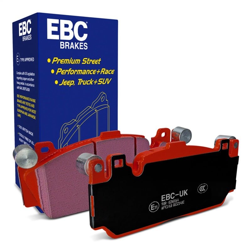 EBC 12+ BMW M5 4.4 Twin Turbo (F10) Redstuff Front Brake Pads Brake Pads - Performance