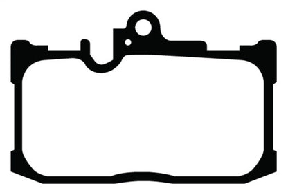 EBC 13+ Lexus GS350 3.5 F - Sport RWD Redstuff Front Brake Pads Brake Pads - Performance