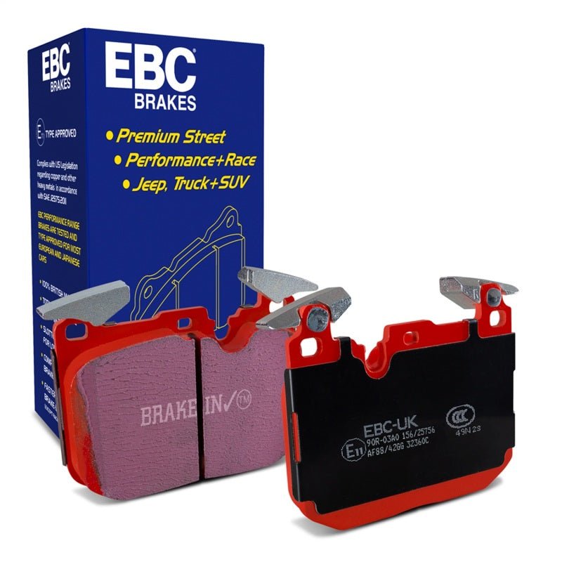 EBC 16 - 18 BMW M2 3.0L Turbo Redstuff Front Brake Pads Brake Pads - Performance