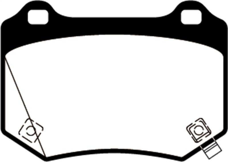 EBC 18+ Subaru WRX STI Redstuff Rear Brake Pads Brake Pads - Performance