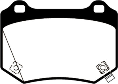 EBC 18+ Subaru WRX STI Redstuff Rear Brake Pads Brake Pads - Performance