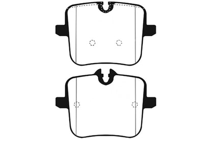 EBC 2018+ BMW M5 4.4TT (F90) Redstuff Rear Brake Pads Brake Pads - Performance