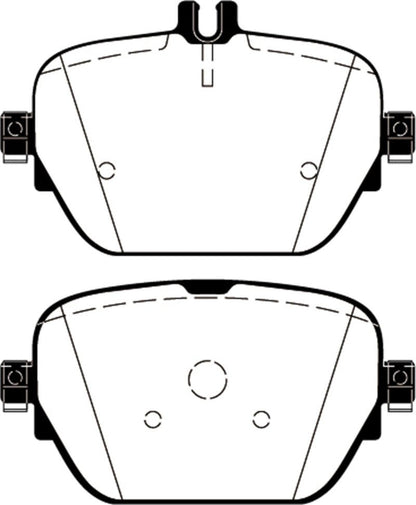 EBC 2019+ Mercedes - Benz CLS53 AMG (C257) 3.0L Turbo Redstuff Rear Brake Pads Brake Pads - Performance