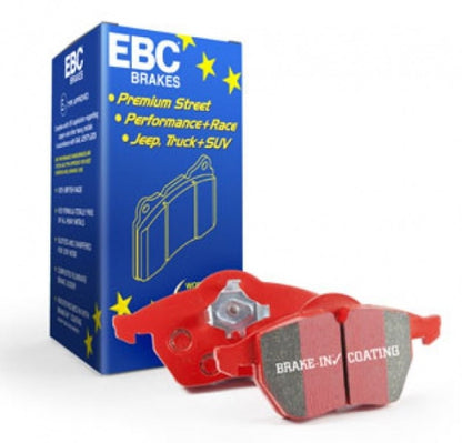 EBC 2019+ Toyota GR Supra (w/13.6in Rear Rotor) Redstuff Rear Brake Pads Brake Pads - Performance
