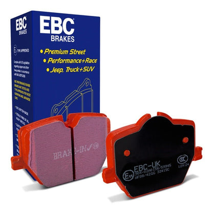 EBC 2019+ Toyota GR Supra (w/13.6in Rear Rotor) Redstuff Rear Brake Pads Brake Pads - Performance