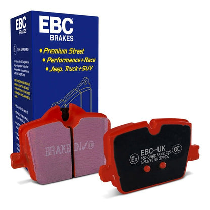 EBC 2019+ Toyota GR Supra (w/13in Rear Rotor) Redstuff Rear Brake Pads Brake Pads - Performance