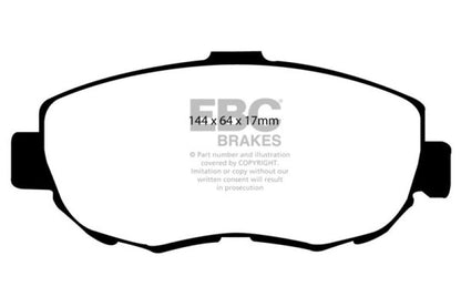 EBC 93 - 97 Lexus GS300 3.0 Yellowstuff Front Brake Pads Brake Pads - Performance