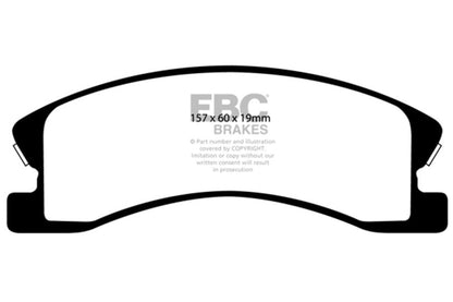 EBC 99 - 04 Jeep Grand Cherokee 4.0 (Akebono) Yellowstuff Front Brake Pads Brake Pads - Performance