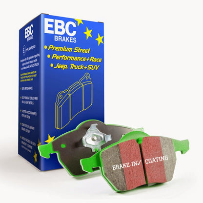 EBC Brakes Greenstuff 2000 Series Sport Pads Brake Pads - Performance