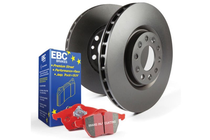 EBC S12 Brake Pad and Rotor Kit-Brake Pads - Performance-EBC