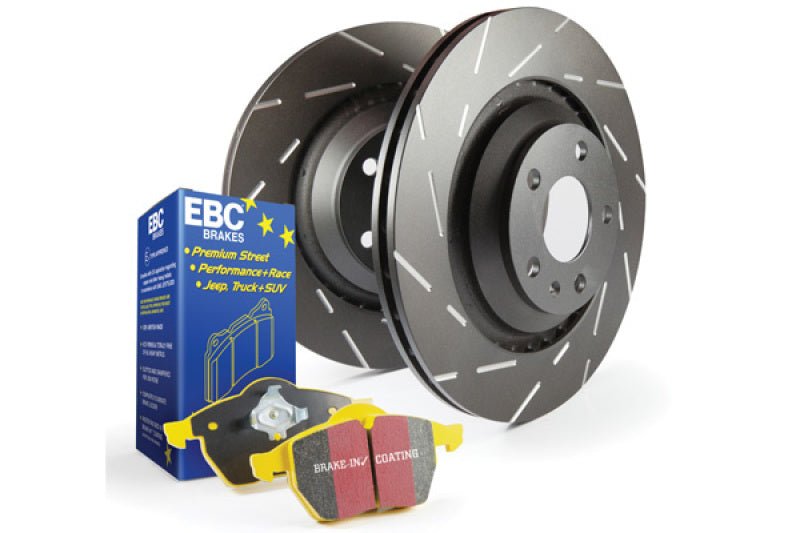 EBC S9 Brake Pad and Rotor Kit-Brake Rotors - Slotted-EBC