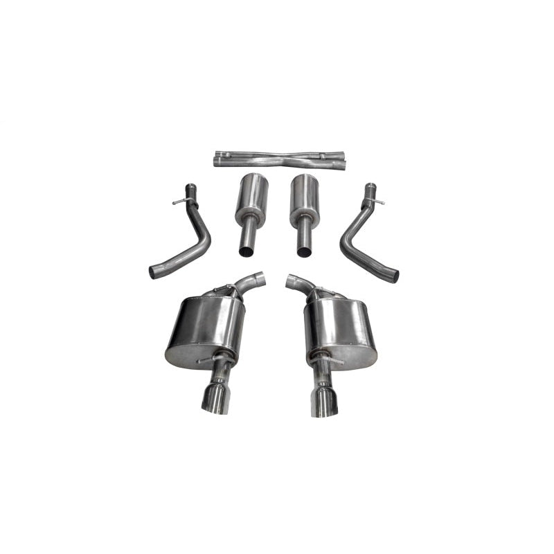 Corsa 17-18 Dodge Charger 5.7L V8 Xtreme Cat-Back Dual Rear Exit w/4.5in Polished Tips