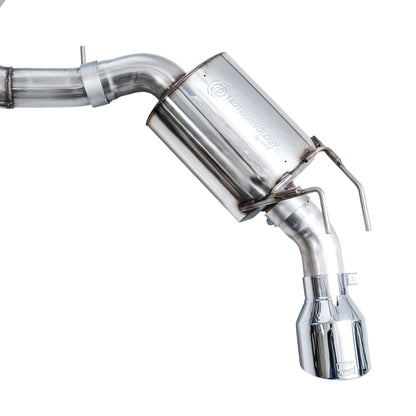 AWE Tuning 2022+ Honda Civic Si FE1 FWD Touring Edition Catback Exhaust - Dual Chrome Silver Tips