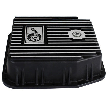 afe Transmission Pan (Black); Ford Trucks 94-08 AODE