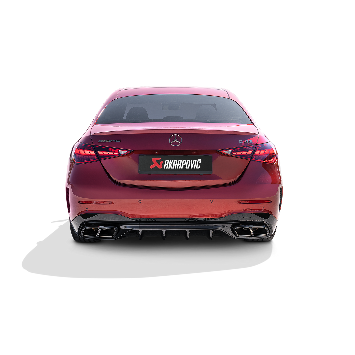 Akrapovič Slip-On Line Exhaust (Titanium) - 2025+ Mercedes-Benz C63S E Performance AMG (W206)
