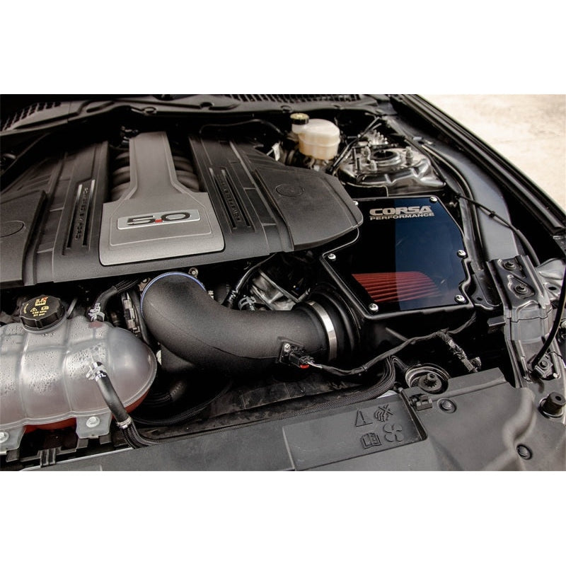 Corsa Air Intake DryTech 3D Closed Box 18-20 Ford Mustang GT 5.0L V8