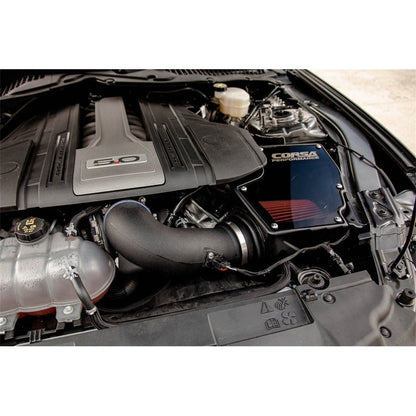 Corsa Air Intake DryTech 3D Closed Box 18-20 Ford Mustang GT 5.0L V8