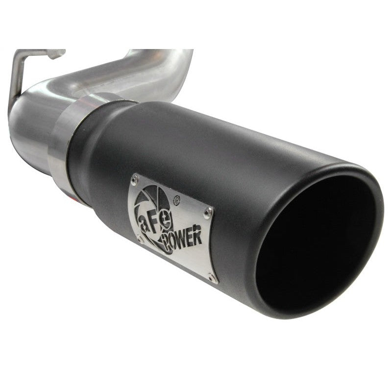 aFe MACHForce XP Exhausts Cat-Back SS-409 EXH CB Toyota Tacoma 05-13 V6-4.0L (Blk Tip)