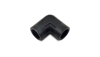 Vibrant 1/2in NPT 90 Degree Female Pipe Coupler Fitting
