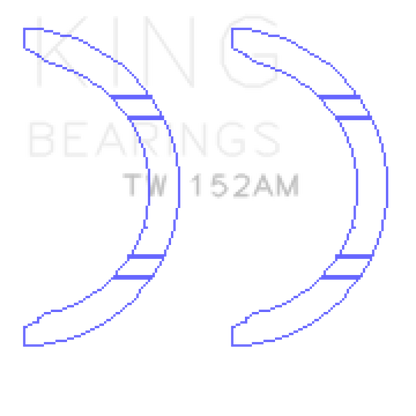 King Engine Bearings Honda F22A1/F22B1/F22B2/F22B6/F22A6/H22A1/H23A1 Thrust Washer Set