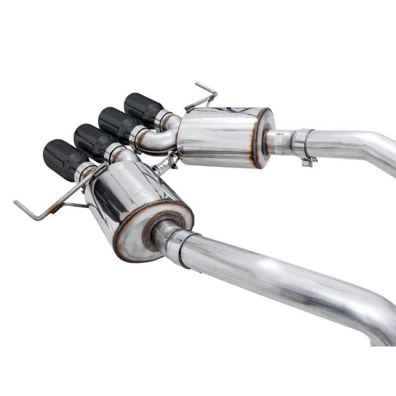 AWE Tuning 14-19 Chevy Corvette C7 Z06/ZR1 Touring Edition Axle-Back Exhaust w/Black Tips