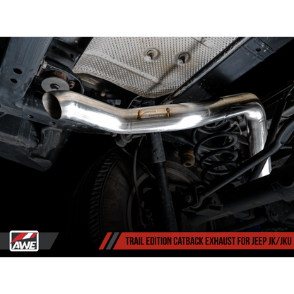AWE Tuning 07-18 Jeep Wrangler JK/JKU 3.6L Trail Edition Cat-Back Exhaust