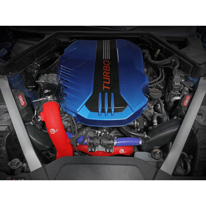 aFe Kia Stinger 18-22 V6-3.3L (tt) BladeRunner Cold Charge Pipe- Red