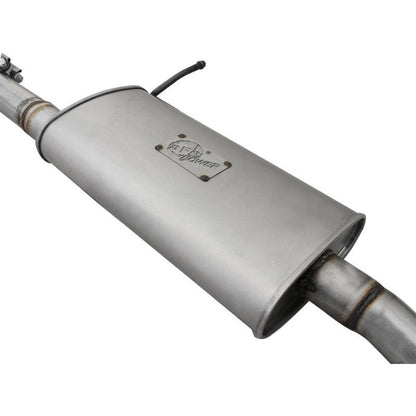aFe Scorpion Exhaust System, Cat Back Aluminized Hi-Tuck 07-14 Jeep Wrangler JK Unlimited V6 3.6/3.8